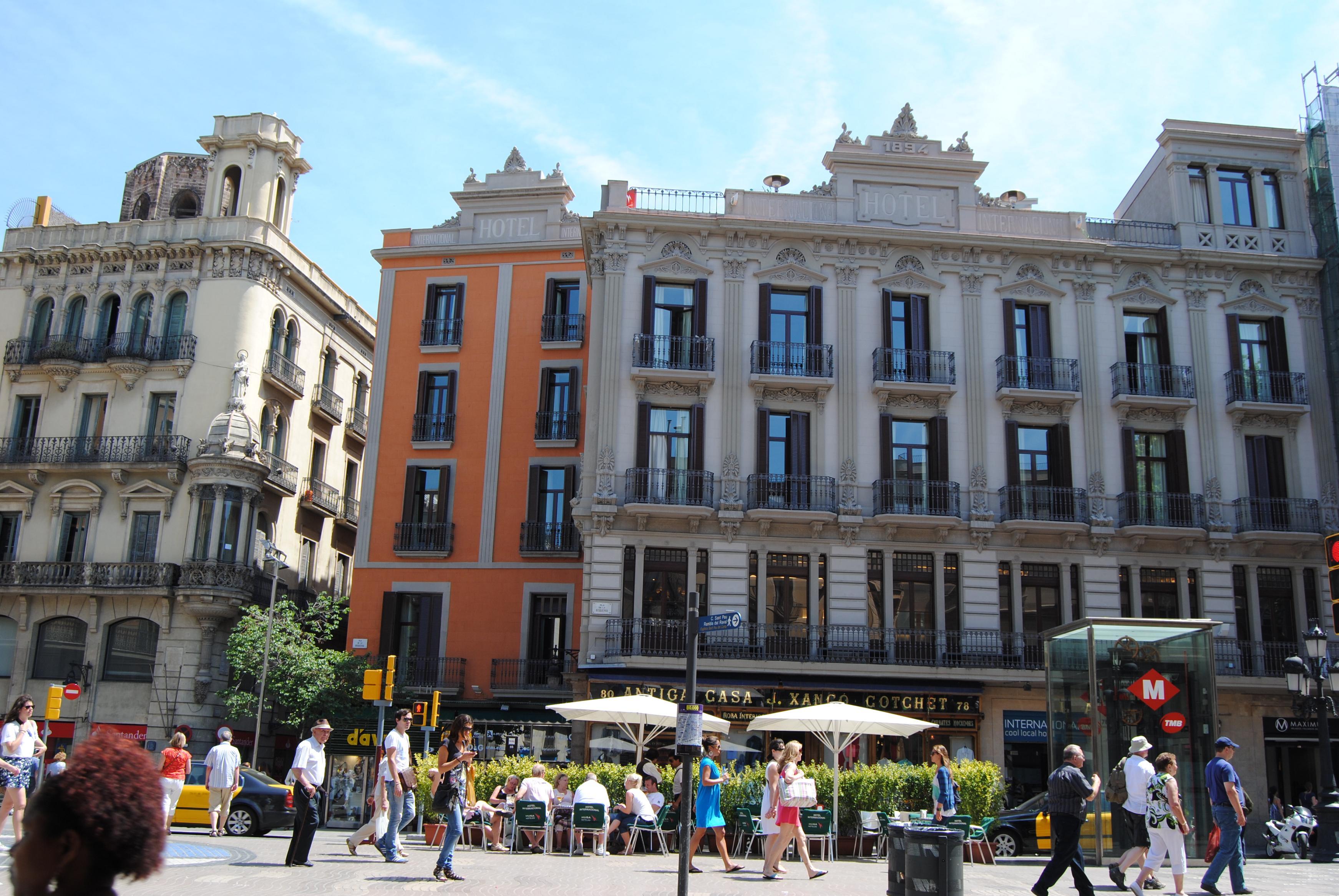 Hotel Ramblas Internacional Barcelone Extérieur photo